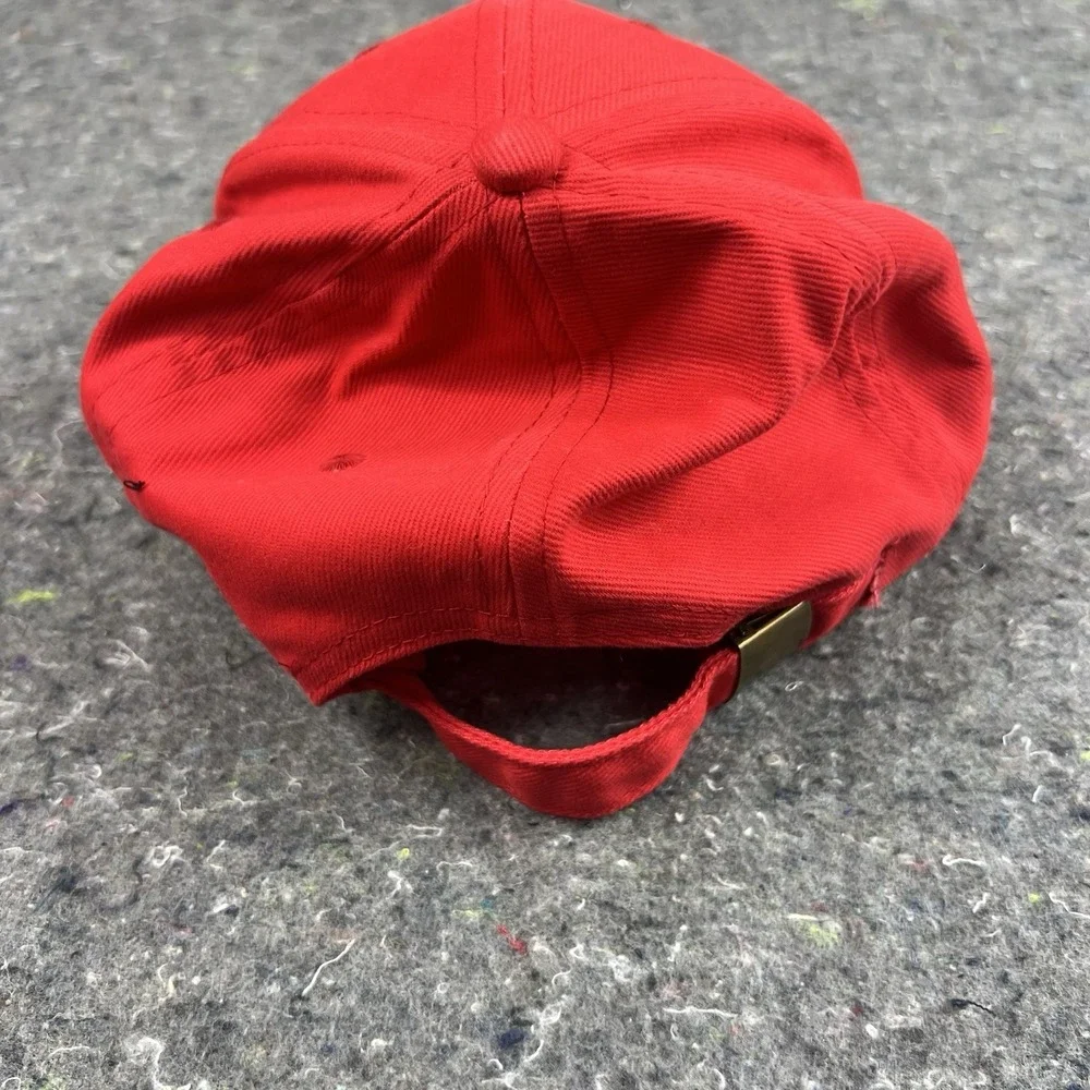 Snap-On Racing Adjustable Hat Cap Red Black Baseball Motorsports Used